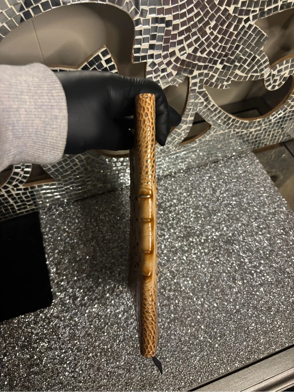 ⭐️Brahmin Toast Croc-Embossed‎ Leather Journal